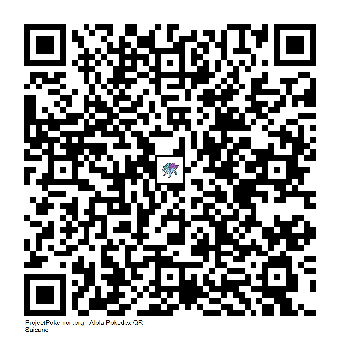 Cdigo QR de Suicune